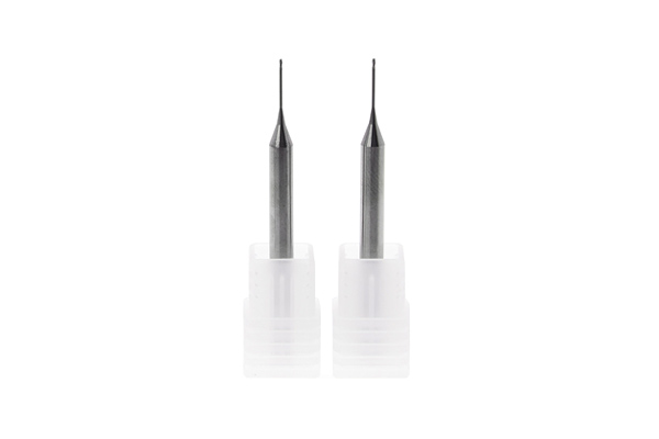 CNC Solid Carbide 2 Flutes HRC55 HRC60 Micro Diameter End Mills Carbide Ultra Micro Grain Miniature Conical Ball End Mill End Milling Cutter